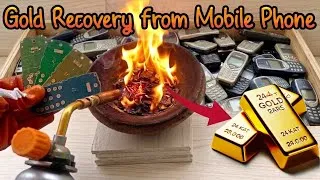 Thumbnail: How to Recover Gold from Old Mobile Phones | Step by Step Gold Recovery Process 