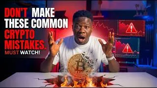Thumbnail: Don't Make These Common Crypto Mistakes  #blockchain #bitcoinafrica #xrp