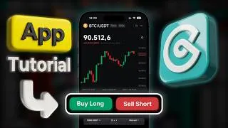 Thumbnail: CoinEx App Tutorial ✅ Futures Trading on Your Phone (Long & Short)