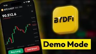 Thumbnail: BYDFi App Demo Trading Tutorial ✅ Futures Demo Account (Paper Trading)