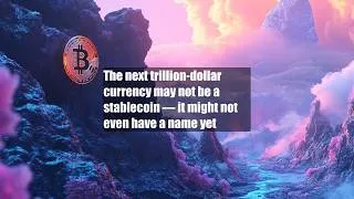 Thumbnail: The next trillion-dollar currency may not be a stablecoin — it might not even have a name yet