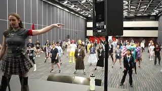 Thumbnail: Teaching "Wake Up Get Up Get Out There" Choreography LIVE at Otakuthon 2026 ~ Full Dance Workshop