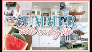 Thumbnail: SUMMER WEEK IN THE LIFE 2026 | DECORATING, BAKING, + HOME UPDATES!