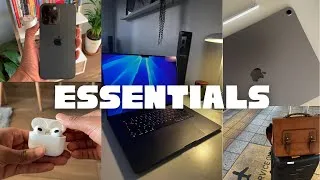 Thumbnail: My Ultimate EDC Setup 2025 – Coding, Work, Travel & Content Creation