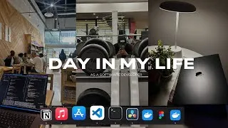 Thumbnail: POV: Day in a life of a Software Developer | Fitness, Coffee Shop, Coding & Chilling