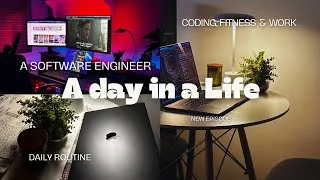 Thumbnail: POV: A Realistic Day in My Life as a Software Engineer (Gym, Coding, Cooking & Work)