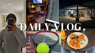 Thumbnail: Living Alone Diaries: A Weekend in the Life of a Software Engineer | Tennis, Friends & Coding