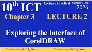 Thumbnail: class 10 ICT Chapter 3: CorelDRAW Overview: CorelDRAW for beginners