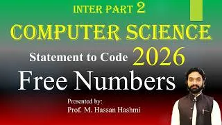 Thumbnail: Statement to C Language Code Conversion | Intermediate Part 2 | M. Hassan Hashmi | @csclassroom