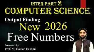Thumbnail: Output finding and tracing question in c language | easy way to get maximum marks 2026| @Hashmi