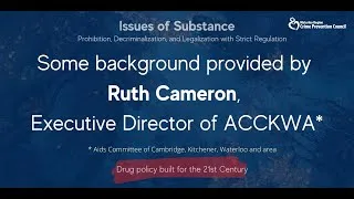 Thumbnail: Ruth Cameron gives background on drug prohibition in Ontario.