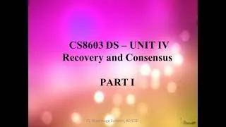Thumbnail: CS8603 DS - UNIT IV PART I