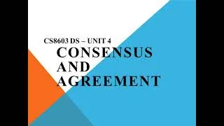 Thumbnail: CS8603 DS – UNIT 4  PART II