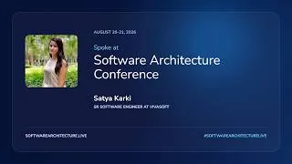 Thumbnail: Architecting AI Agents with Microsoft Agent Framework | Satya Karki