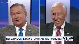 Thumbnail: Reps. Hoyer & Bacon on Iran War