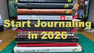 Thumbnail: Start a Journaling in 2026-Journal tour