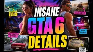 Thumbnail: 25+ Secret GTA 6 Details I Found in the New Screenshots! 🤯