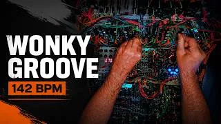 Thumbnail: WONKY GROOVE | 142 BPM Raw Modular Techno Live