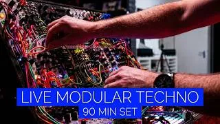 Thumbnail: Live Modular Techno @ Nimmermehr Store (90 min. Set) | 05.06.2026
