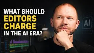 Thumbnail: Why Some Editors Are Raising Rates While AI Crashes Everyone Else's