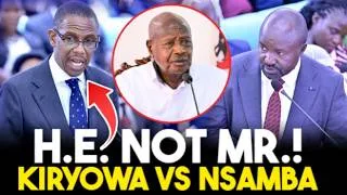 Thumbnail: “The President Is H.E., Not Mr.” Kiryowa Clashes With NUP’s Hon. Nsamba Patrick