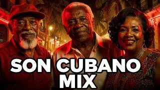 Thumbnail: 🌴 Son Cubano & Salsa Mix | Ritmos Latinos con Mucho Sabor 🔥