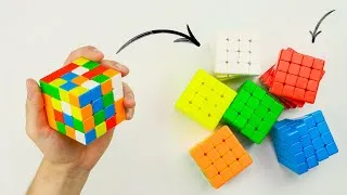 Thumbnail: I Destroyed My 4x4 Cubes to Make This 🤯 Asmr DIY force cubes