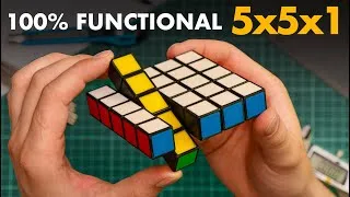 Thumbnail: I Made 5x5x1 Rubik’s Cube That Actually Work