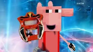Thumbnail: Peppa transforms into Ultraman Geed's Steel Burning Form