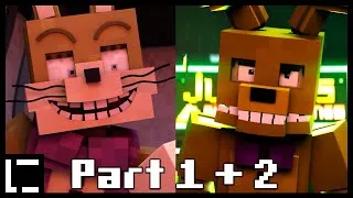 Thumbnail: FNAF Minecraft Animation Movie "Drawn to the Bitter" [Parts 1 and 2]