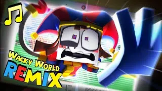 Thumbnail: "Wacky World" REMIX - (ft. Voice Cast of Digital Circus) 🎵 [VERSION B]
