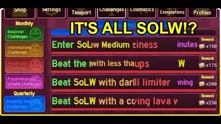 Thumbnail: [EToH:p] BEATING EVERY SINGLE SOLW CHALLENGE! [#2]