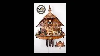 Thumbnail: 2017 Clock of the Year Winner Chalet Cuckoo Clock - August Schwer