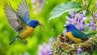 Thumbnail: Rain and Birdsong to Rest Your Mind ~ Gain Mental Clarity in Minutes – Peace Now 🌧️🍃