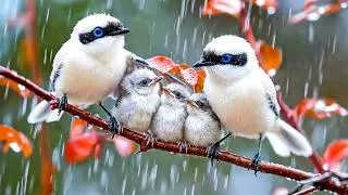 Thumbnail: 🌸💤Healing Nature Sounds – Rainfall and Bird Song to Soothe Your Soul, Ease Anxiety and Restful Sleep