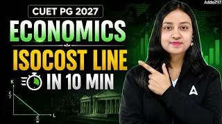 Thumbnail: Isoquant Curve Explained in 10 Minutes | CUET PG 2027 Economics Preparation