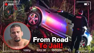 Thumbnail: Driver Thought He Got Away — Then the Crash Happens