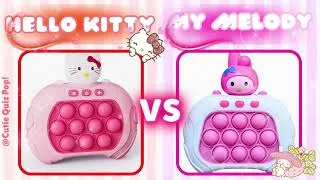 Thumbnail: 💕Hello Kitty💗 vs My Melody🎀 | Kawaii Style Battle! 👛 Toys, Outfits & More ✨ #LisaOrLena #thisorthat