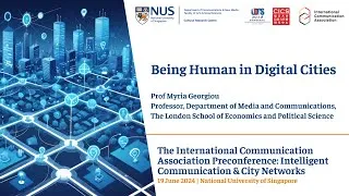 Thumbnail: Prof. Myria Georgiou - Being human in digital cities