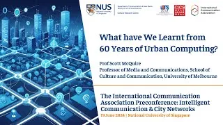 Thumbnail: Prof. Scott McQuire - What have we learnt from 60 years of urban computing?