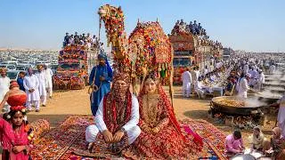 Thumbnail: $20,000 LUXURIOUS Desert Wedding Ceremony for 10,000 LUXURIOUS People | 300 Sheep Cooked