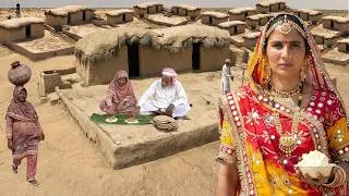 Thumbnail: Beautiful Nomadic Woman Cooking Traditional Food | Nomads Life in Desert | Culture of Pakistan