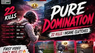 Thumbnail: 🔥 22 KILLS! Insane Clutches in TDM | BGMI Gameplay