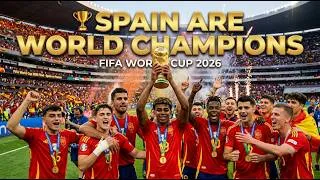 Thumbnail: CHAMPIONS: Spain's EPIC World Cup 2026 Celebration!