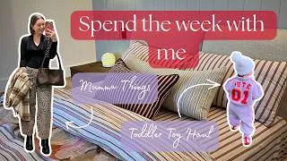 Thumbnail: Spend the week with me | Mumma things | Toddler toy haul ⭐️