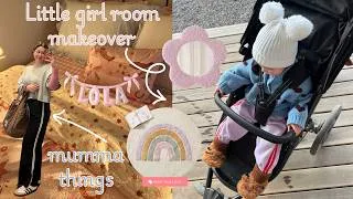 Thumbnail: Mumma vlog | Make over my daughter's room with me! | Spend the day with me 🎀⭐️
