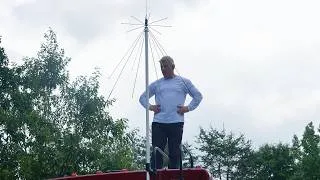 Thumbnail: Wideband Scanner Antenna for Listening to Police, EMS, Fire, and More