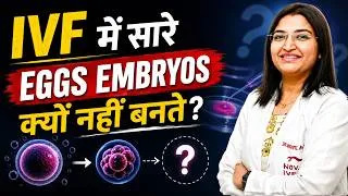 Thumbnail: IVF में सारे Eggs Embryo क्यों नहीं बनते? #ivf
