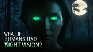 Thumbnail: "How Would Humans Adapt Night Vision? | Evolution and Superpowers!" #science #sciencefacts