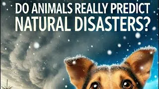 Thumbnail: "The Truth Behind Animals Predicting Natural Disasters." #science #nature #animals